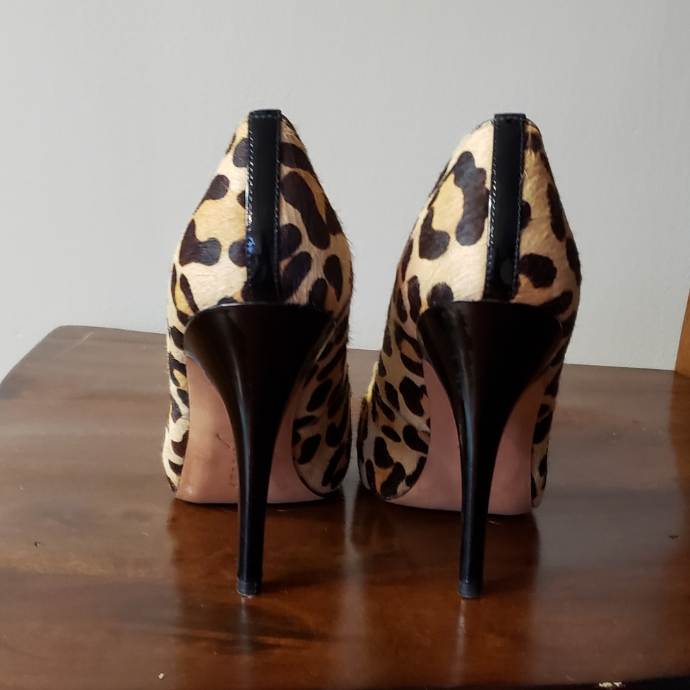 Ivanka Trump Leopard Print Heels sz:8 - Picture 3 of 8